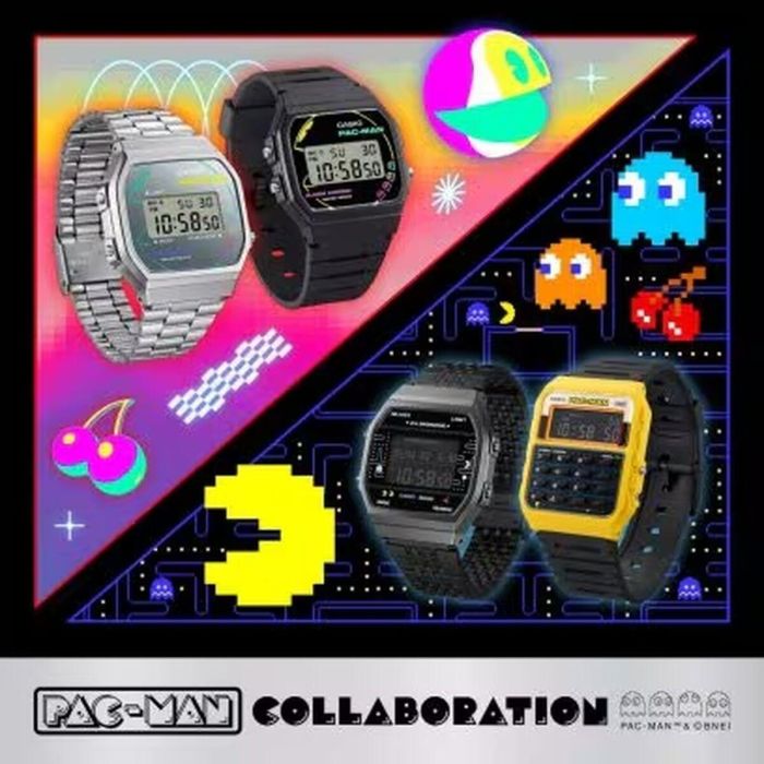 Reloj Unisex Casio F-91 - PACMAN Series Limited Edition Negro (Ø 35 mm) 4 Reloj Unisex Casio F-91 - PACMAN Series Limited Edition Negro (Ø 35 mm) 4