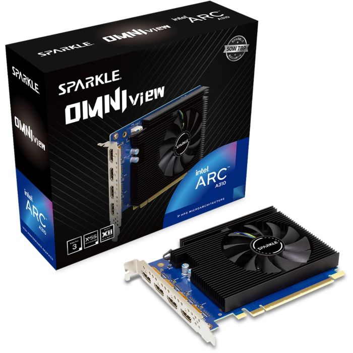 A310 4GB Sparkle Intel Arc Omni View GDDR6 1 Fan 3 A310 4GB Sparkle Intel Arc Omni View GDDR6 1 Fan 3