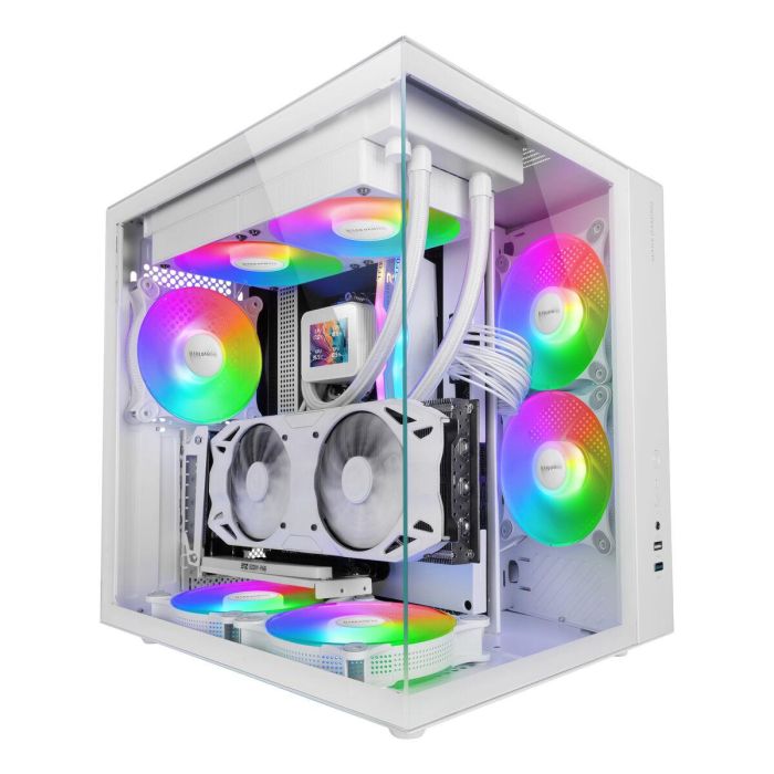 Caja Semitorre ATX Mars Gaming MCVONEW Blanco 3 Caja Semitorre ATX Mars Gaming MCVONEW Blanco 3