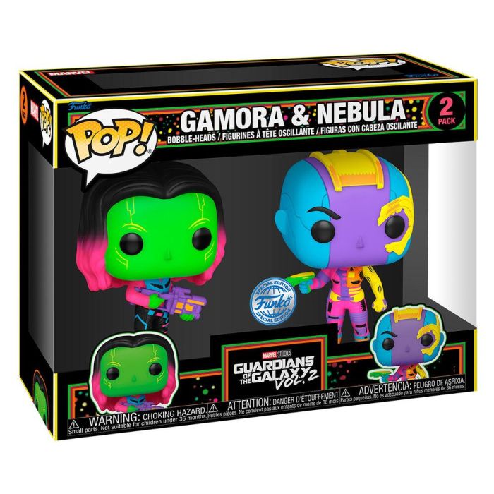 Blister 2 figuras POP Marvel Guardianes de la Galaxia Gamora & Nebula Exclusive 1 Blister 2 figuras POP Marvel Guardianes de la Galaxia Gamora & Nebula Exclusive 1