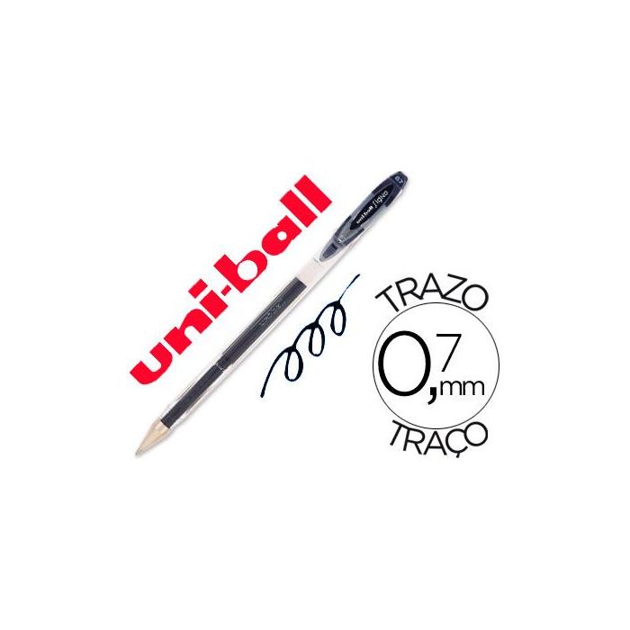 Uniball Rollerball Signo Um-120 0.7 mm Negro Caja 12 Ud