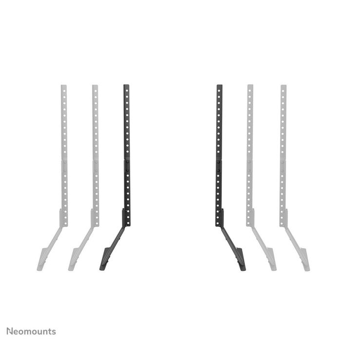 Neomounts DS45-430BL19 Soporte TV para 1 Pantalla, Tamaño 23-75", Hasta 40 kg, VESA 200x200-800x400mm, Ajuste Altura 6.2cm, Negro 11