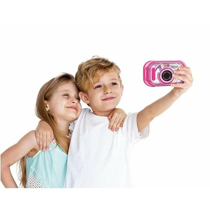 Cámara de fotos digital kidizoom touch rosa 5 megapíxeles con pantalla táctil de 3,5" y 10 funciones. 8,6x15x3,1 cm 7