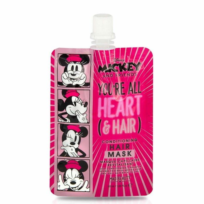 Mad Beauty M&F Hair Mask Minnie Peach 12