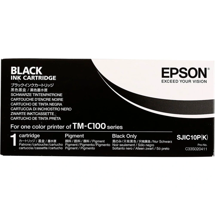 Epson TM-C 100 Tinta Original Negra 1
