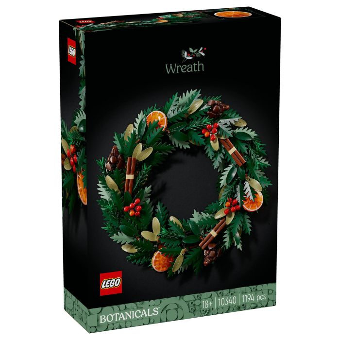 LEGO Art Corona de Navidad, Juego de Construcción, 1194 Piezas, Multicolor, 18+
