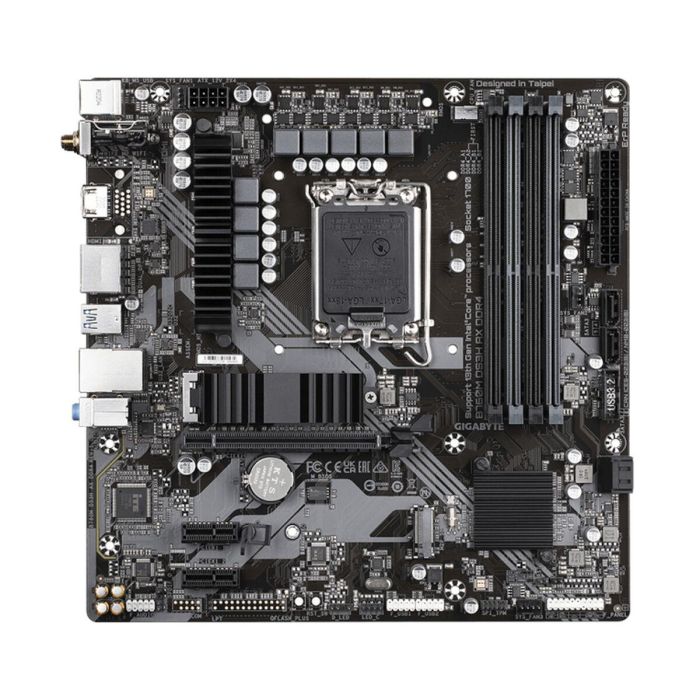 GIGABYTE B760M DS3H AX Placa Base Intel B760 LGA 1700 DDR4 5333MHz Micro ATX Wi-Fi 6E 2.5GbE LAN para Intel 12ª-14ª Gen GIGABYTE B760M DS3H AX Placa Base Intel B760 LGA 1700 DDR4 5333MHz Micro ATX Wi-Fi 6E 2.5GbE LAN para Intel 12ª-14ª Gen