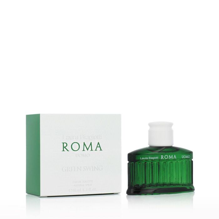 Perfume Hombre Laura Biagiotti EDT Roma Uomo Green Swing 40 ml Perfume Hombre Laura Biagiotti EDT Roma Uomo Green Swing 40 ml