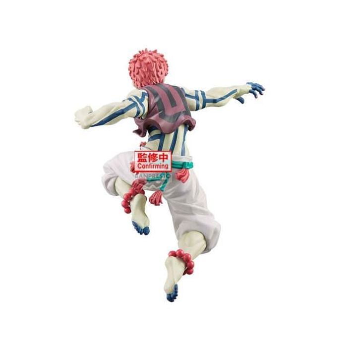 Banpresto BP29247P Figura Akaza Demon Slayer: Kimetsu No Yaiba Vibration Stars Limited 13cm Coleccionistas PVC/ABS 3