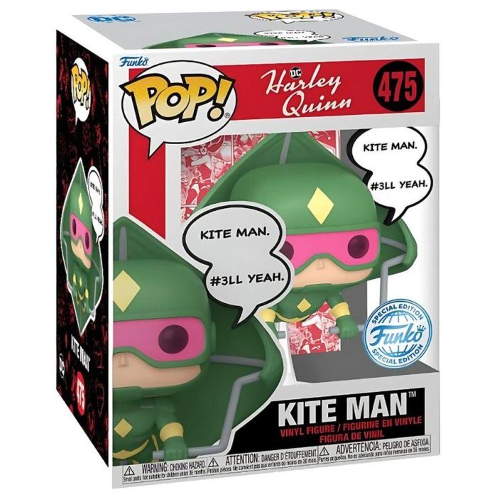 Figura POP Deluxe DC Comics Harley Quinn Kite Man Exclusive 1