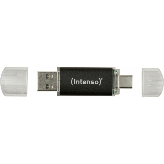 Intenso Memoria USB 3.2 64GB Twist Line A+C, Aluminio, Hasta 70 MB/s 10 Intenso Memoria USB 3.2 64GB Twist Line A+C, Aluminio, Hasta 70 MB/s 10