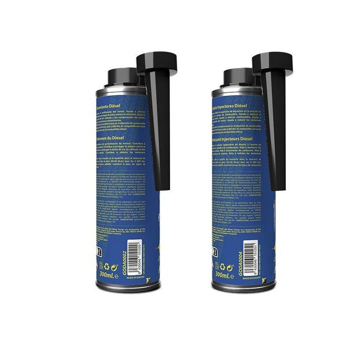 Goodyear ZGODA0007 - Kit Pre-ITV Diesel con Limpia Inyectores y Tratamiento Aditivo Combustible, 2x300ml. Limpia Sistema, Mejora Rendimiento. 3 Goodyear ZGODA0007 - Kit Pre-ITV Diesel con Limpia Inyectores y Tratamiento Aditivo Combustible, 2x300ml. Limpia Sistema, Mejora Rendimiento. 3