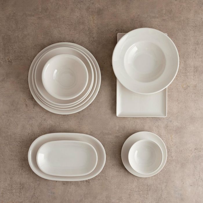 Ensaladera Porcelana Serenity Hydrozero Bidasoa 23 cm (6 Unidades) 4
