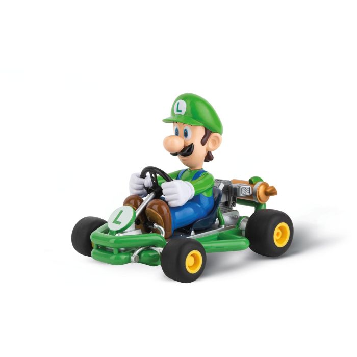 Carrera 370200984P Kart Luigi Mario Kart Pipe RC 2.4GHz Coche teledirigido 9 km/h para niños +6 años 0 Carrera 370200984P Kart Luigi Mario Kart Pipe RC 2.4GHz Coche teledirigido 9 km/h para niños +6 años 0