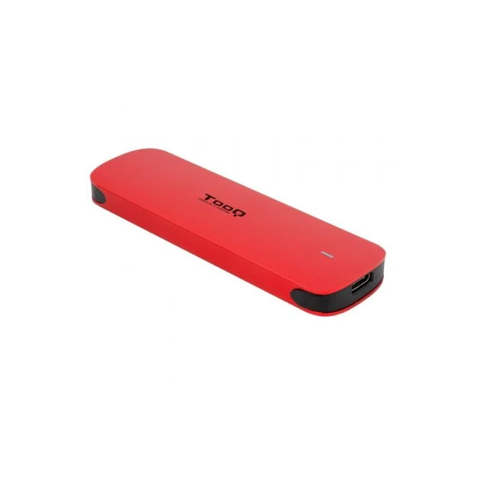 TOOQ TQE-2201R Caja Externa SSD M.2 NVMe USB 3.1 Gen2 Rojo Aluminio