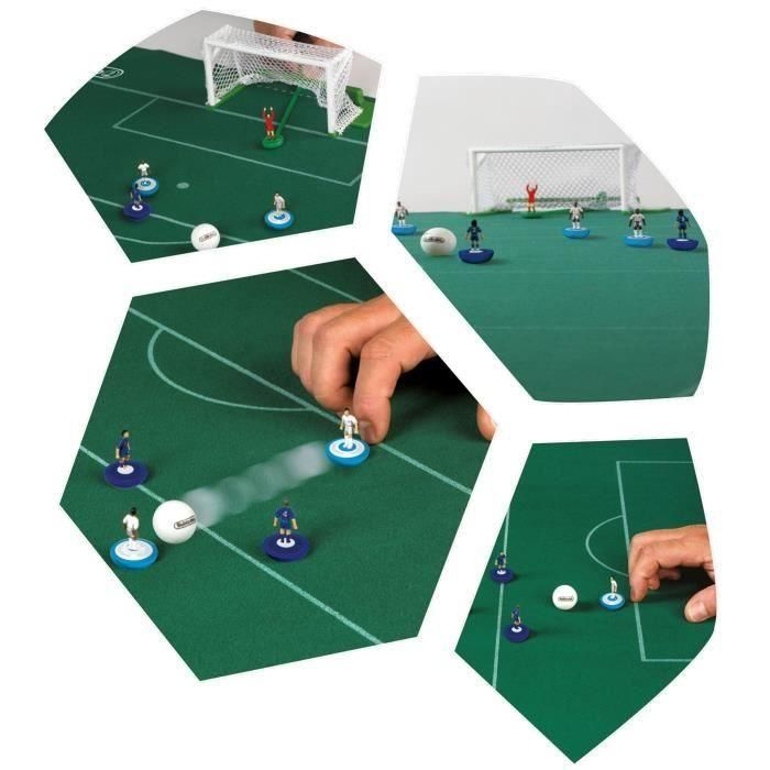 Subbuteo Set de Futbolín Olympique de Marsella OM con Figuras Flexibles e Irrompibles para Seguidores a partir de 6 Años 1