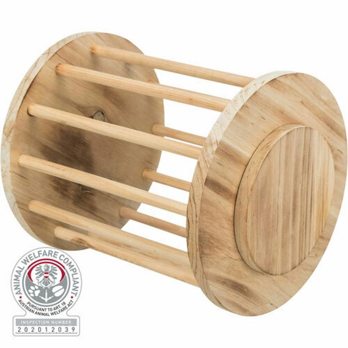 Juguete para Roedores Trixie Madera Ø 20 × 23 CM Marrón 13 Juguete para Roedores Trixie Madera Ø 20 × 23 CM Marrón 13