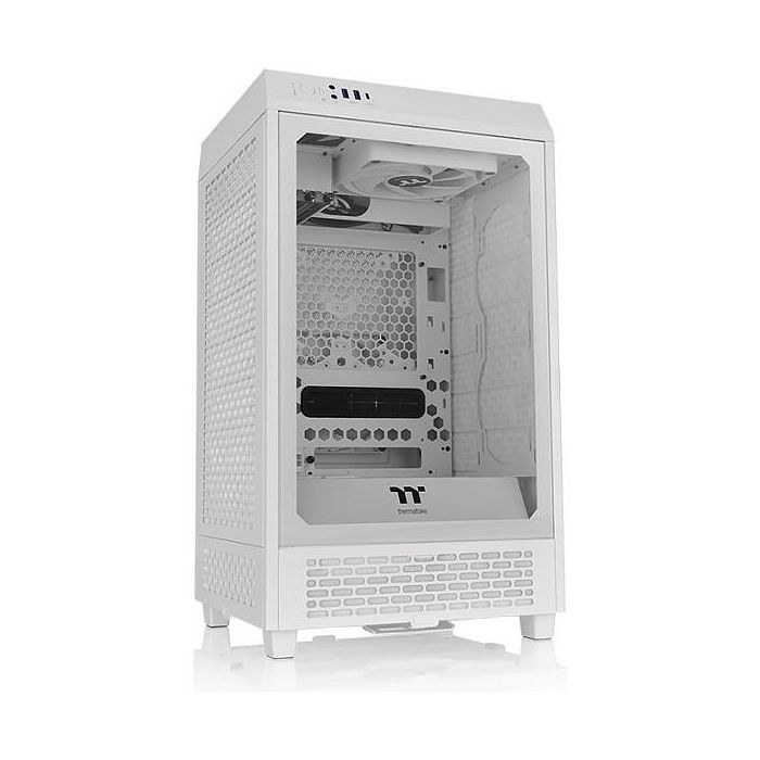 Thermaltake The Tower 200 Snow Caja de PC Mini Tower Blanca Compatible con Mini-ITX 1