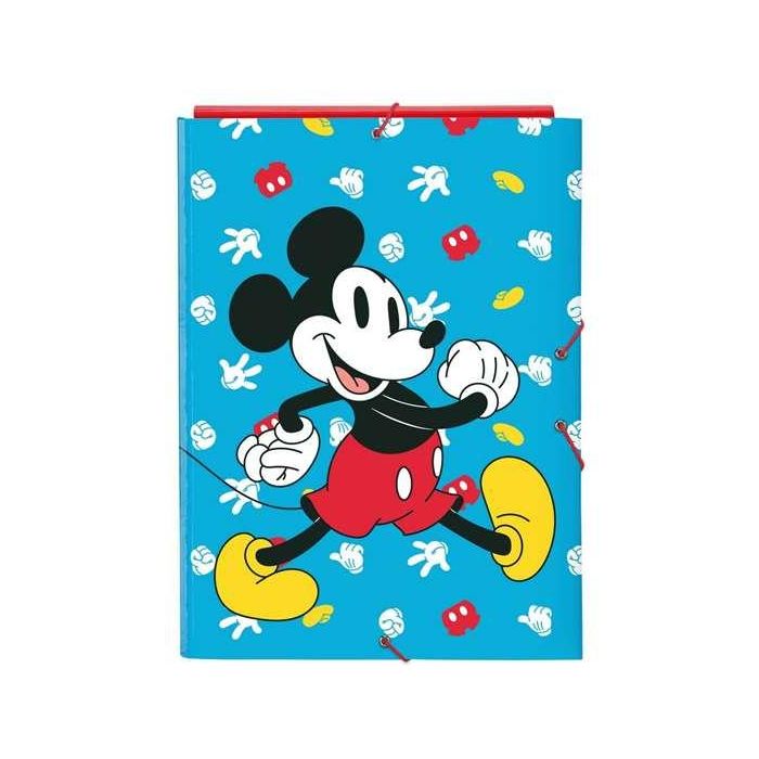 Carpeta Safta Gomas Folio Tres Solapas Mickey Mouse Fantastic 25x260x335 mm