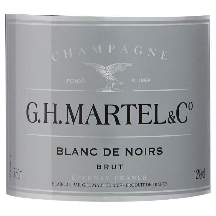 GH MARTEL Champagne Brut - Blanc de Noirs - 75 cl 1