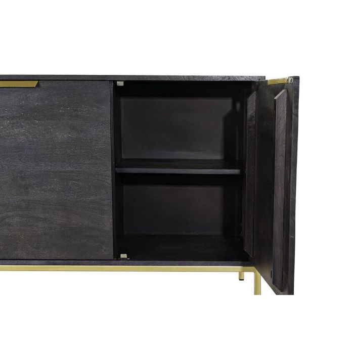 Buffet Moderno DKD Home Decor Negro Dorado 41 x 77 x 145 cm 8 Buffet Moderno DKD Home Decor Negro Dorado 41 x 77 x 145 cm 8