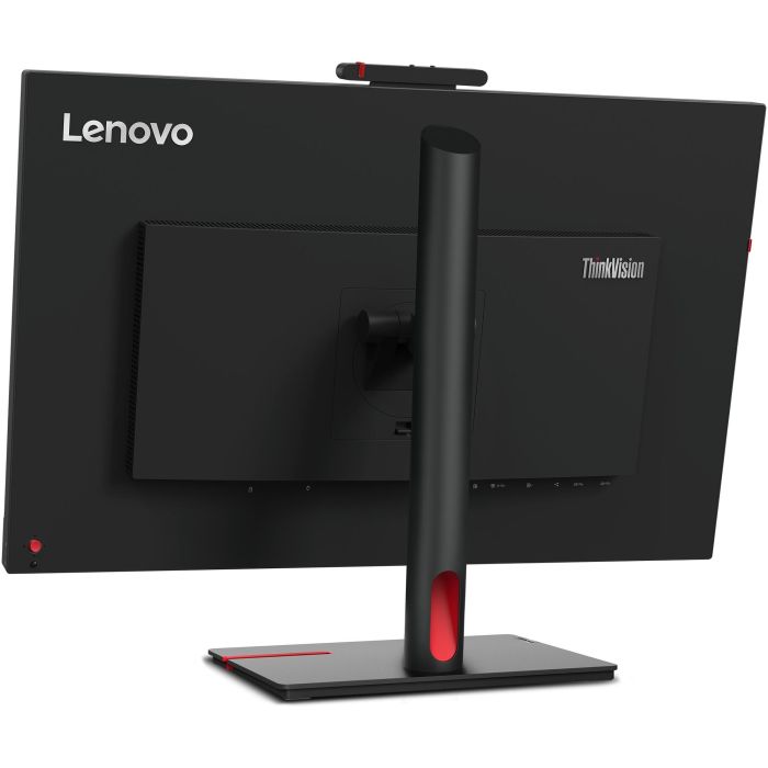 Lenovo T27hv-30 Monitor VoIP 27" QHD IPS Certificado Microsoft Teams con Webcam 5MP, Micrófonos y Altavoces 6