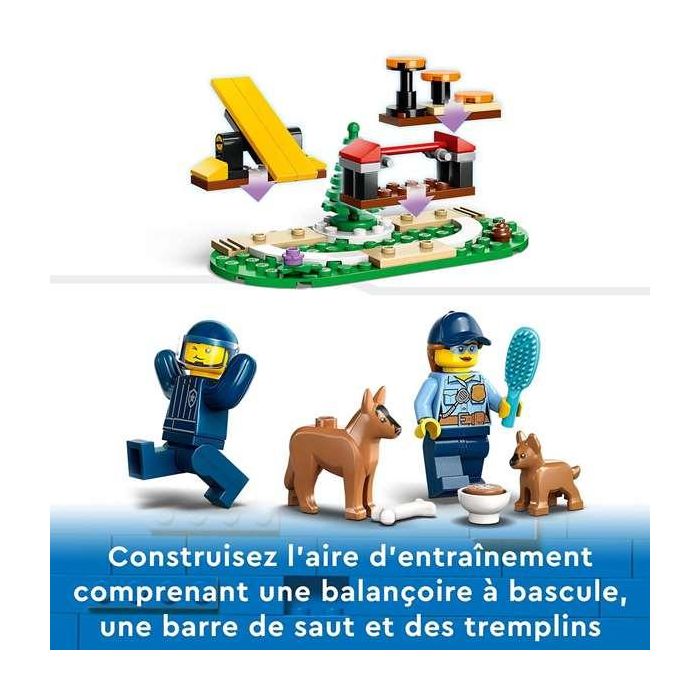 Lego Juego de Construcción City Entrenamiento Móvil Perros Policía 197 piezas, +5 años 15