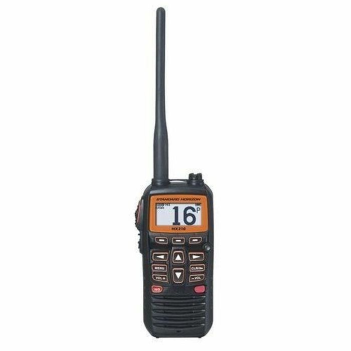 VHF portátil - horizonte estándar - HX210E - impermeable - flotante - 6W 2