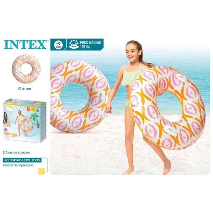 Flotador hinchable timeless con asas 114 cm (+9 años) - modelos surtidos 2 Flotador hinchable timeless con asas 114 cm (+9 años) - modelos surtidos 2