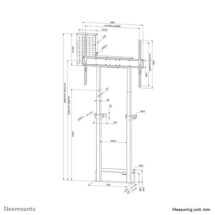 Soporte TV Neomounts WL55-875BL1 100" 37" 19 Soporte TV Neomounts WL55-875BL1 100" 37" 19