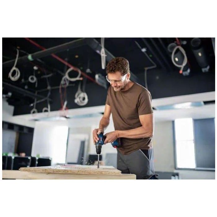Bosch Professional GSR 18V-55 Taladro Atornillador a Batería Sin Escobillas 18V 2x4Ah Li-ion Mandril Metálico L-BOXX 1