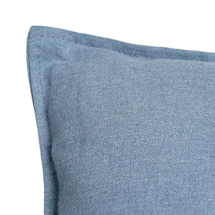 Cojín Azul 85%Algodón-15%Lino Decoración 50 X 50 cm