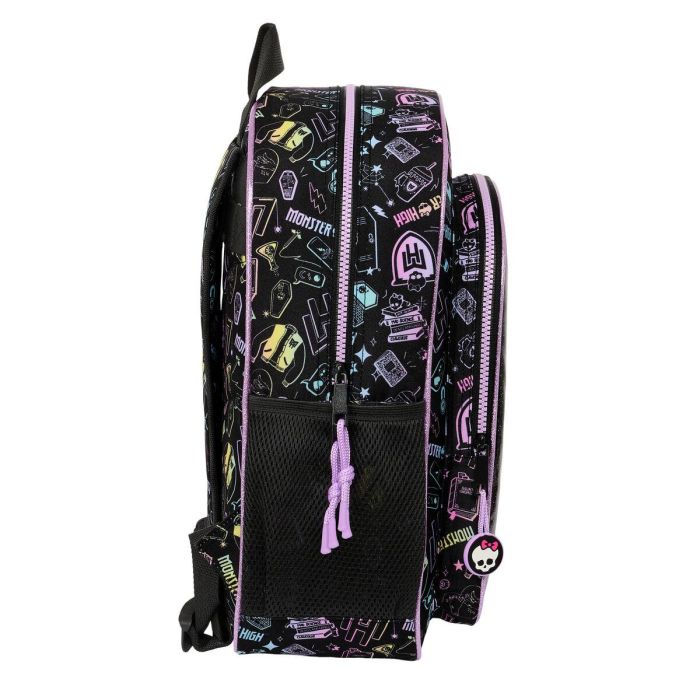 Mochila Infantil Monster High Negro 32 X 38 X 12 cm 1 Mochila Infantil Monster High Negro 32 X 38 X 12 cm 1
