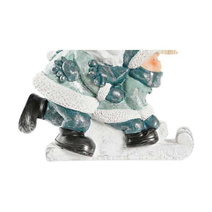 Figura Navidad Moderna DKD Home Decor Azul Blanco 9 x 22 x 20 cm (3 Unidades) 2 Figura Navidad Moderna DKD Home Decor Azul Blanco 9 x 22 x 20 cm (3 Unidades) 2