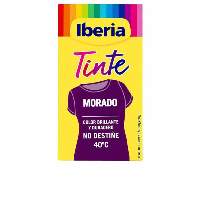 Iberia Tinte Ropa No Destiñe 40º #Morado