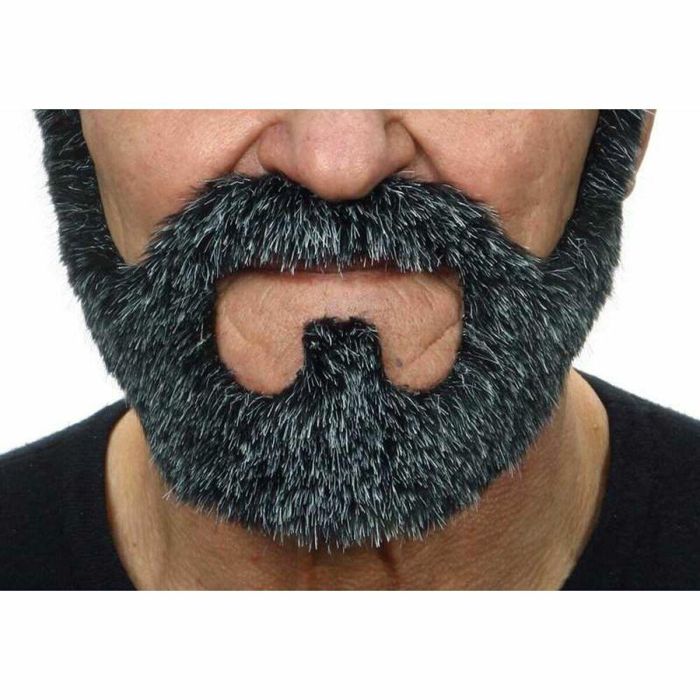 Barba y bigote adulto talla única Barba y bigote adulto talla única