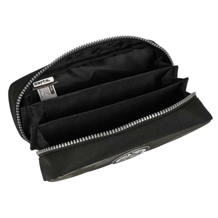 Estuche Escolar Safta Stone Negro 21 x 8 x 8 cm 3 Estuche Escolar Safta Stone Negro 21 x 8 x 8 cm 3
