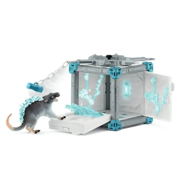 Schleich 42676 BattleCave Ice Rat, Eldrador Creatures, Arena Expansion, para edades de 7 años 2 Schleich 42676 BattleCave Ice Rat, Eldrador Creatures, Arena Expansion, para edades de 7 años 2