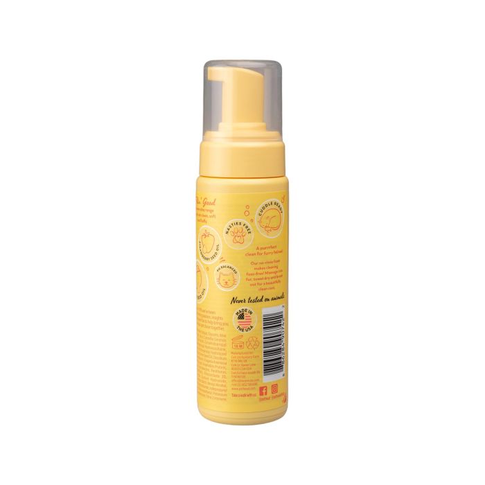 Pet Head Felin' Good Espuma sin Aclarado para Gatos - Limpieza Rápida, Pelaje Suave y con Volumen, Aroma Limón 200 ml 2