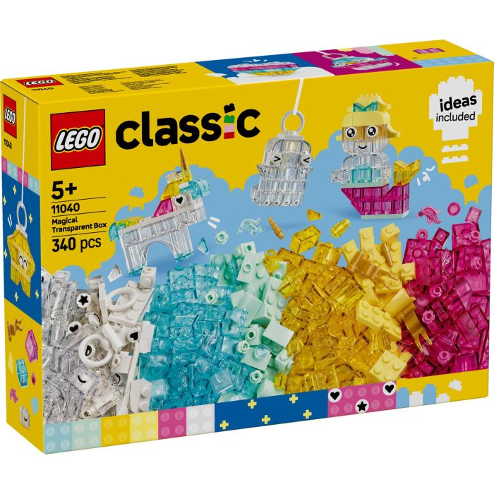 Lego Juego de Construcción Caja de Magia Transparente Classic, Edad Mínima 5 Años 2