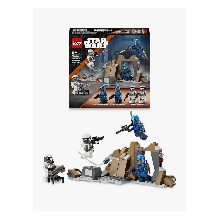Lego Star Wars 75373 Pack Emboscada En Mandalore, Juguete Construible Para Niños +6 Años Con Minifiguras 5