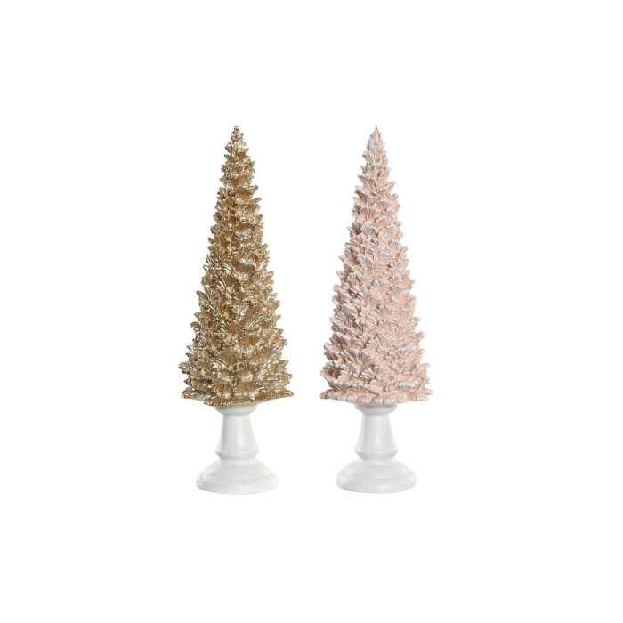 Figura Navidad Fantasia DKD Home Decor 10.5 x 32 x 10.5 cm (2 Unidades) Figura Navidad Fantasia DKD Home Decor 10.5 x 32 x 10.5 cm (2 Unidades)