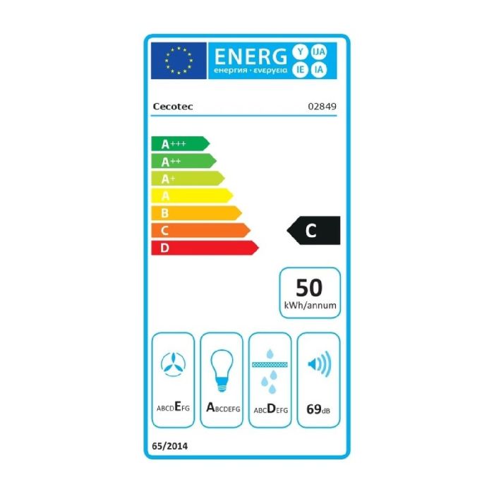 Campana Convencional Cecotec Bolero Flux PM 604300 Inox C Acero 7