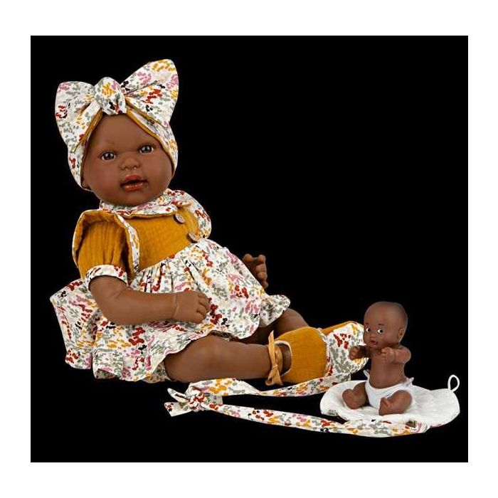 Muñeca elegance 45 cm mies mulato y aran mostaza 11 Muñeca elegance 45 cm mies mulato y aran mostaza 11