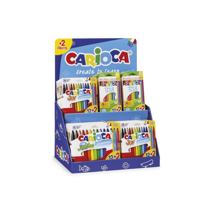 Carioca Expositor Sobremesa Counter 48 Unidades Joy-Jumbo-Tita 12+2 Unidades