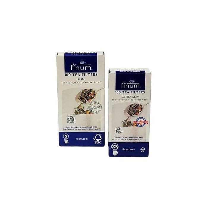 FINUM Filtros para Infusión de Celulosa Tamaño XS Bio