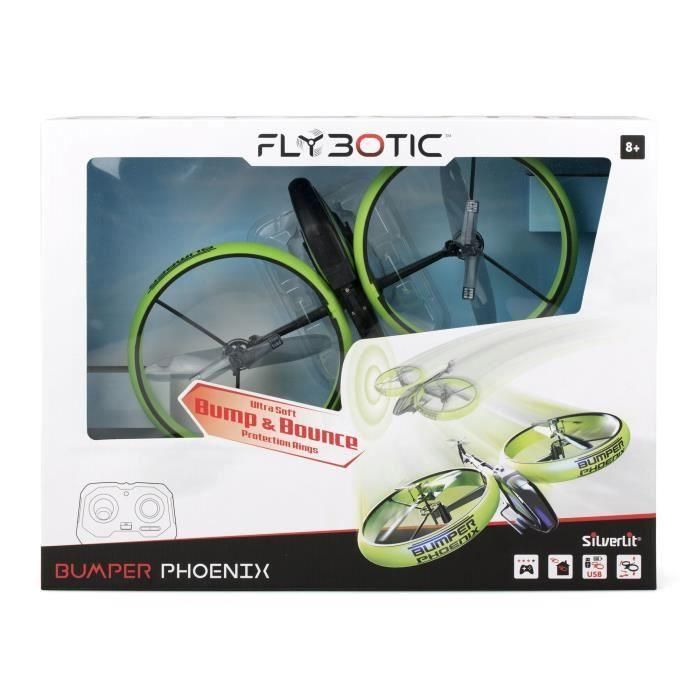Helicóptero de control remoto - FLYBOTIC - BUMPER PHoeNIX - Estilo Avatar 5 Helicóptero de control remoto - FLYBOTIC - BUMPER PHoeNIX - Estilo Avatar 5
