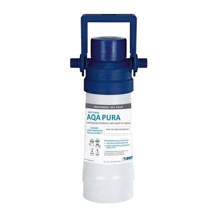 BWT BLA3660965290518 Filtro de Agua AQA PURA bajo Fregadero para Eliminar Malos Sabores y Olores