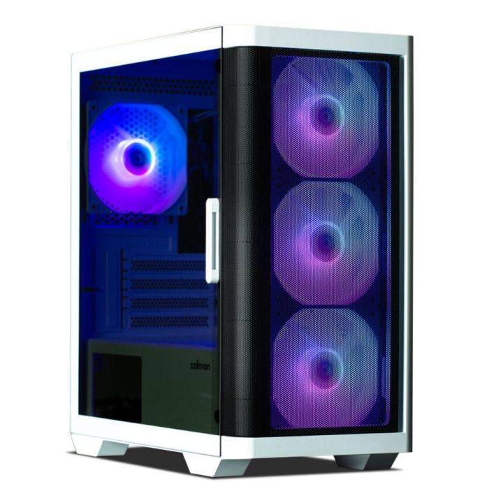 Zalman M4 WHITE Carcasa Mini Tower PC Negro/Blanco, Compatible Micro-ATX/Mini-ITX con Ventana Lateral y Panel Vidrio Templado 12 Zalman M4 WHITE Carcasa Mini Tower PC Negro/Blanco, Compatible Micro-ATX/Mini-ITX con Ventana Lateral y Panel Vidrio Templado 12