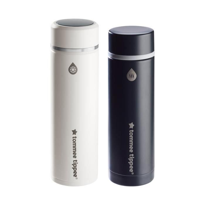 TOMMEE TIPPEE Kit de preparación de biberones GoPrep, 2 minutos, termo enfriador, temperatura en pantalla LED TOMMEE TIPPEE Kit de preparación de biberones GoPrep, 2 minutos, termo enfriador, temperatura en pantalla LED
